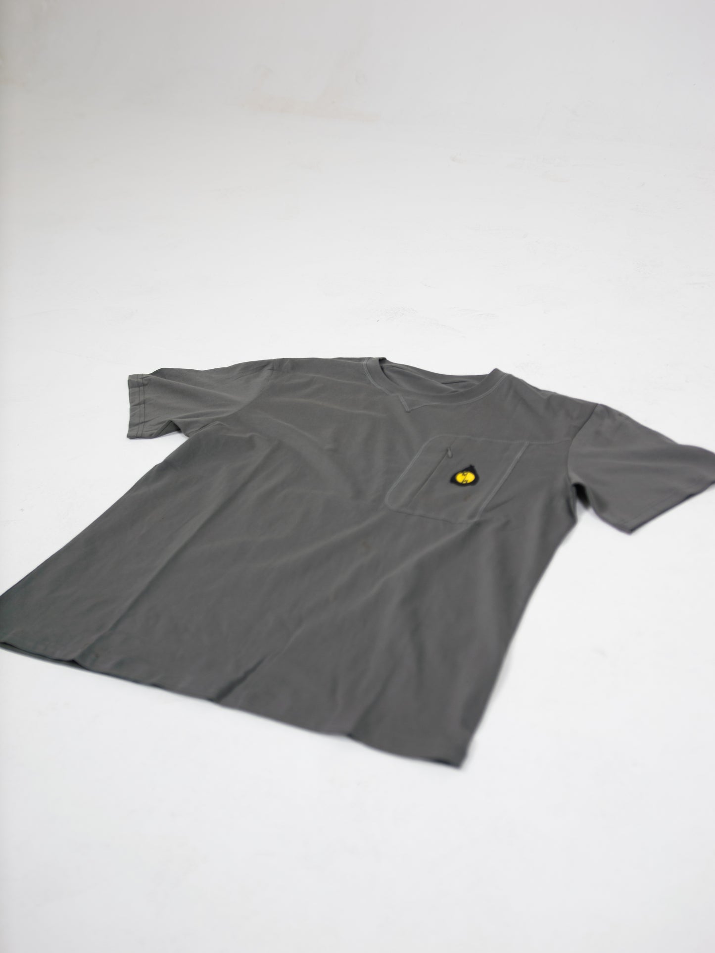 T-shirt Magagne Pocket Gris 100% Cotton